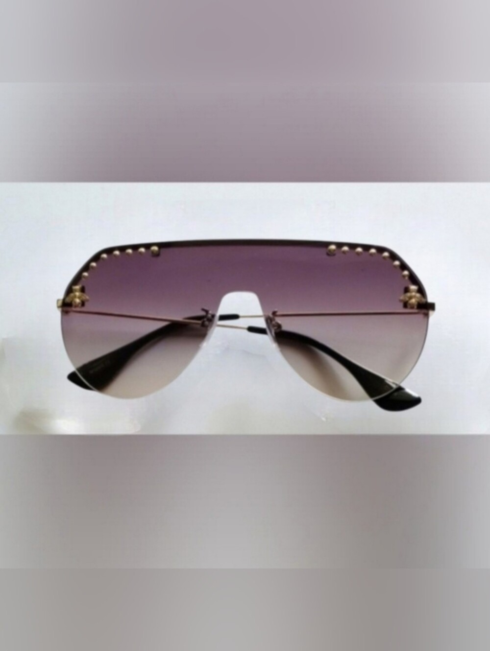 PURPLE Sunglasses with Studs & 🐝 Bees 🐝